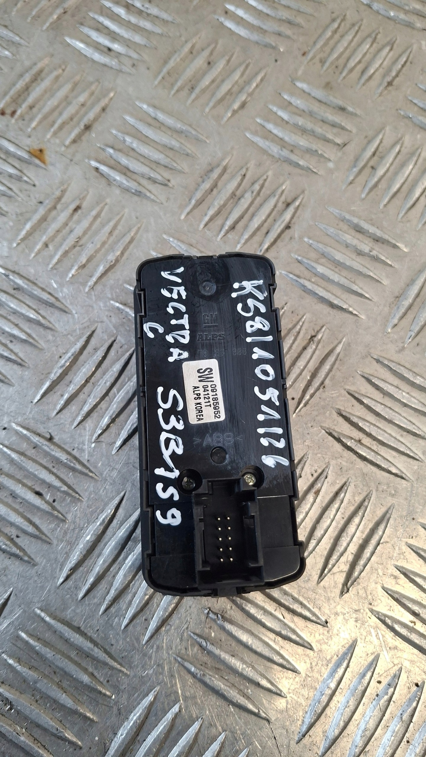 PANEL ovladac oken OPEL VECTRA C