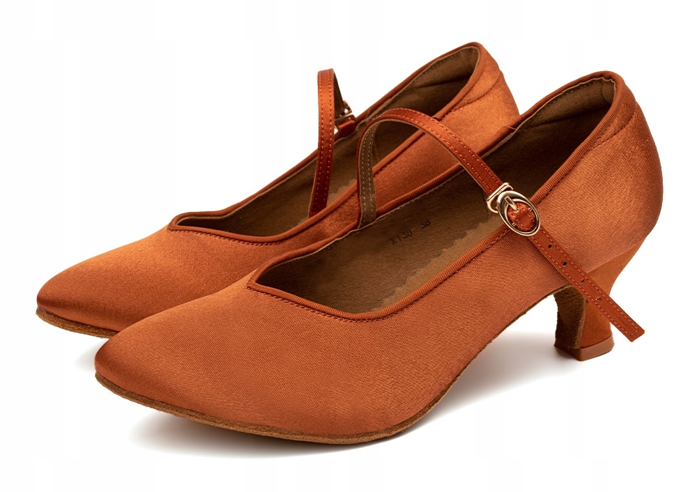 Buty Taneczne Do Standardu Tańca Brązowe Brown 5cm