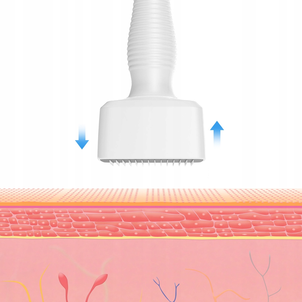 DERMA STEMPEL REGULACJA DŁUGOŚCI IGIEŁ STAL NIERDZEWNA 34*139MM 0MM-3.0MM Zasilanie brak
