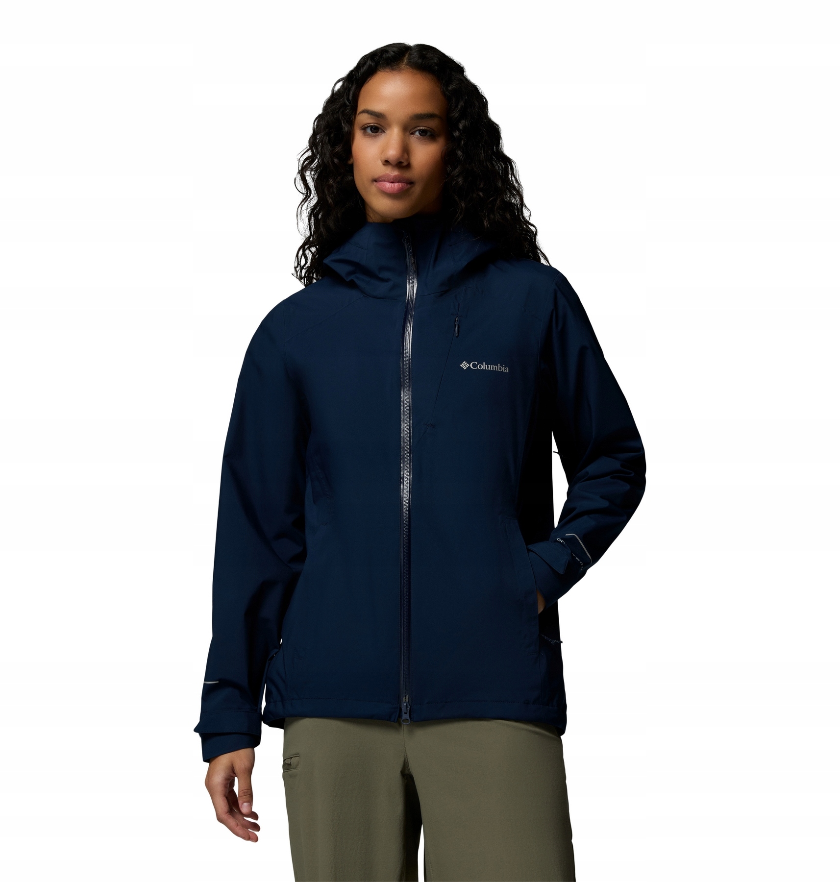 Dámská bunda Columbia Trailborne 2.5L Shell tmavě modrá 2154484464 vel. S