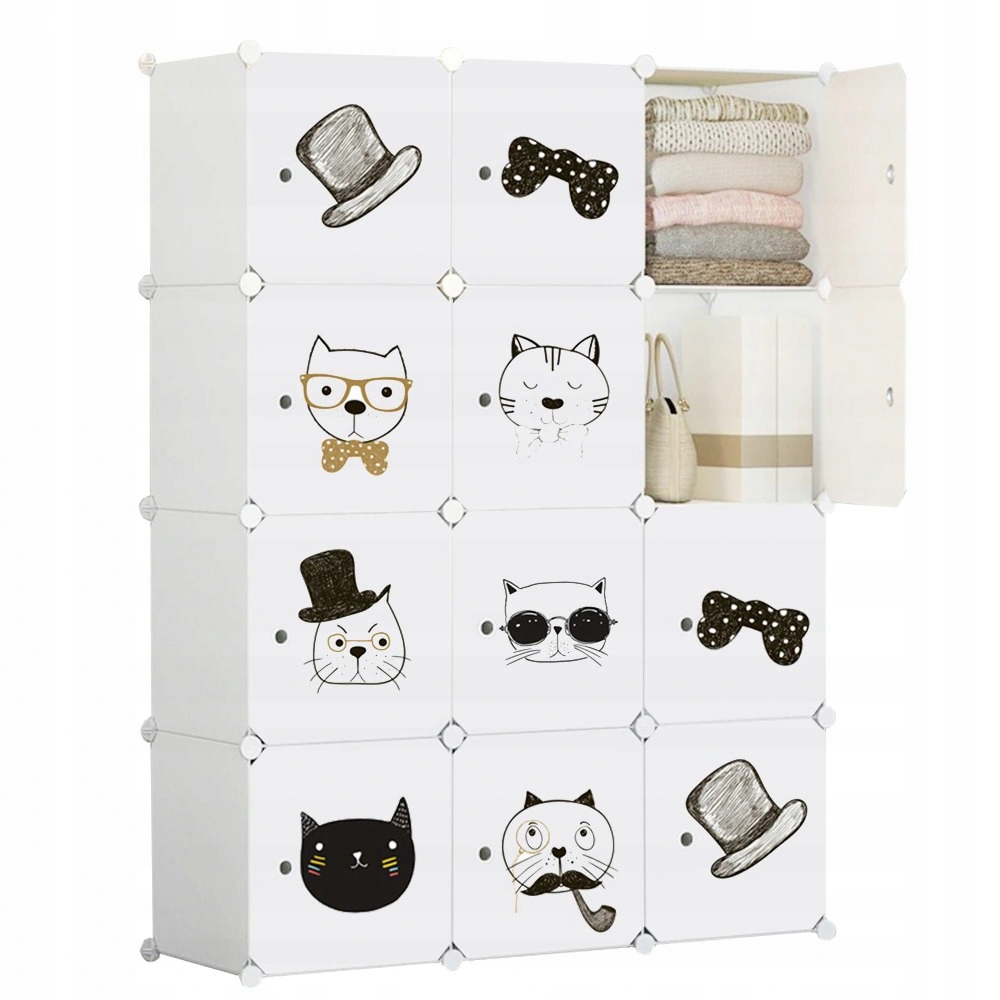 SZAFA MODUŁOWA DUŻA SZAFKA DLA DZIECKA DZIECIĘCA