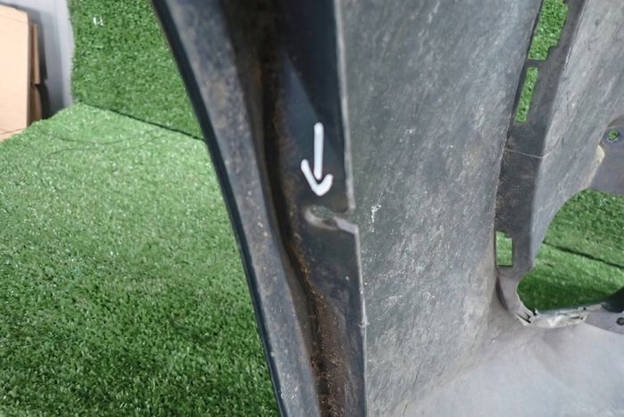 OPEL CORSA D LIFT 10-14 front bumper front