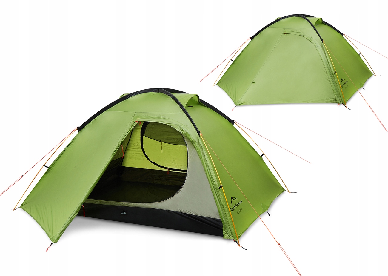 Fjord Nansen Rekvik III Ultralehký Stan 3-MÍSTNÝ 2,6 kg 3000 mm H20