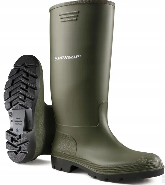 Kalosze zielone roz 40 Pricemastor Dunlop 380VP40