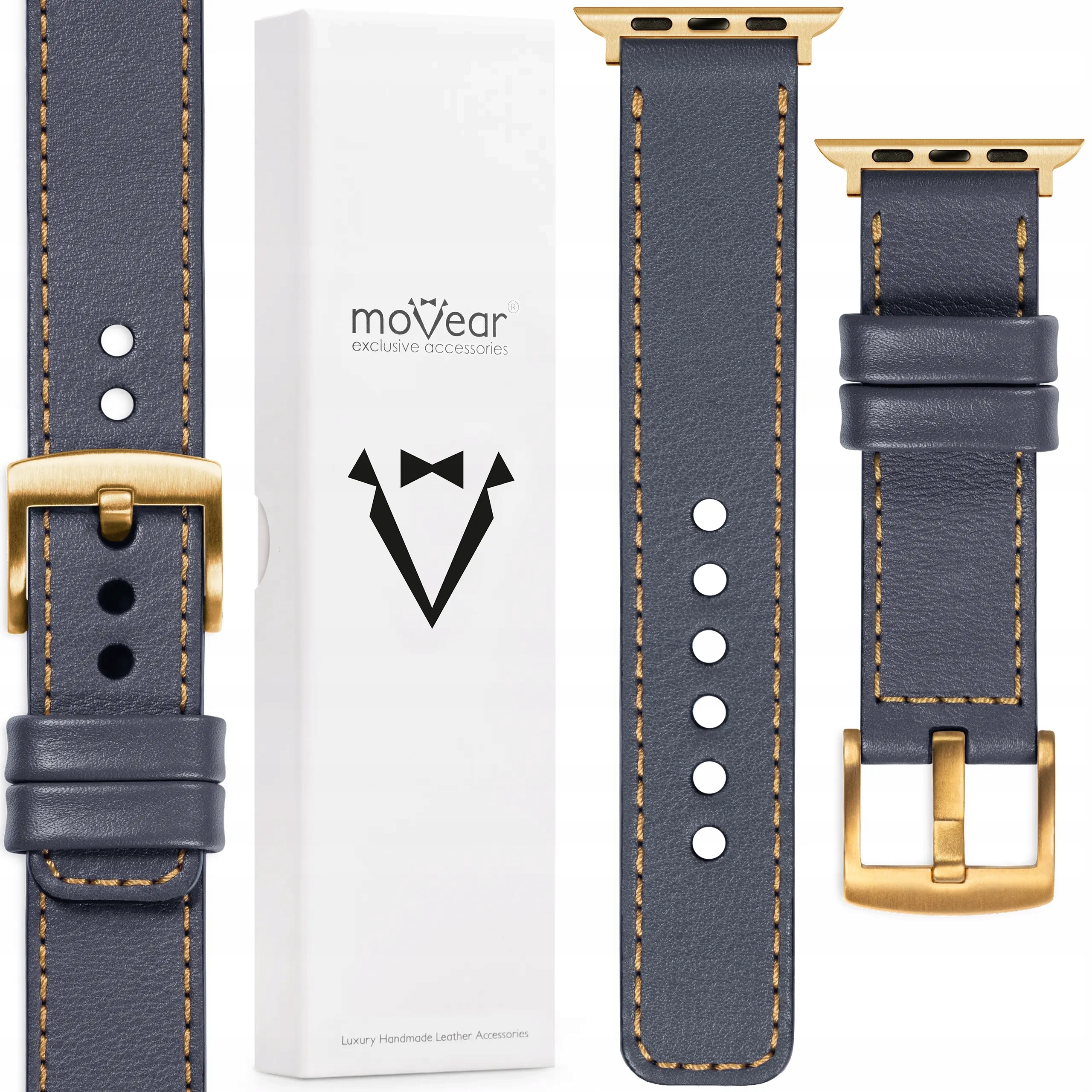 Exkluzivní řemínek pro Apple Watch 10 9 8 7 6 5 Se Ultra Handmade Movear