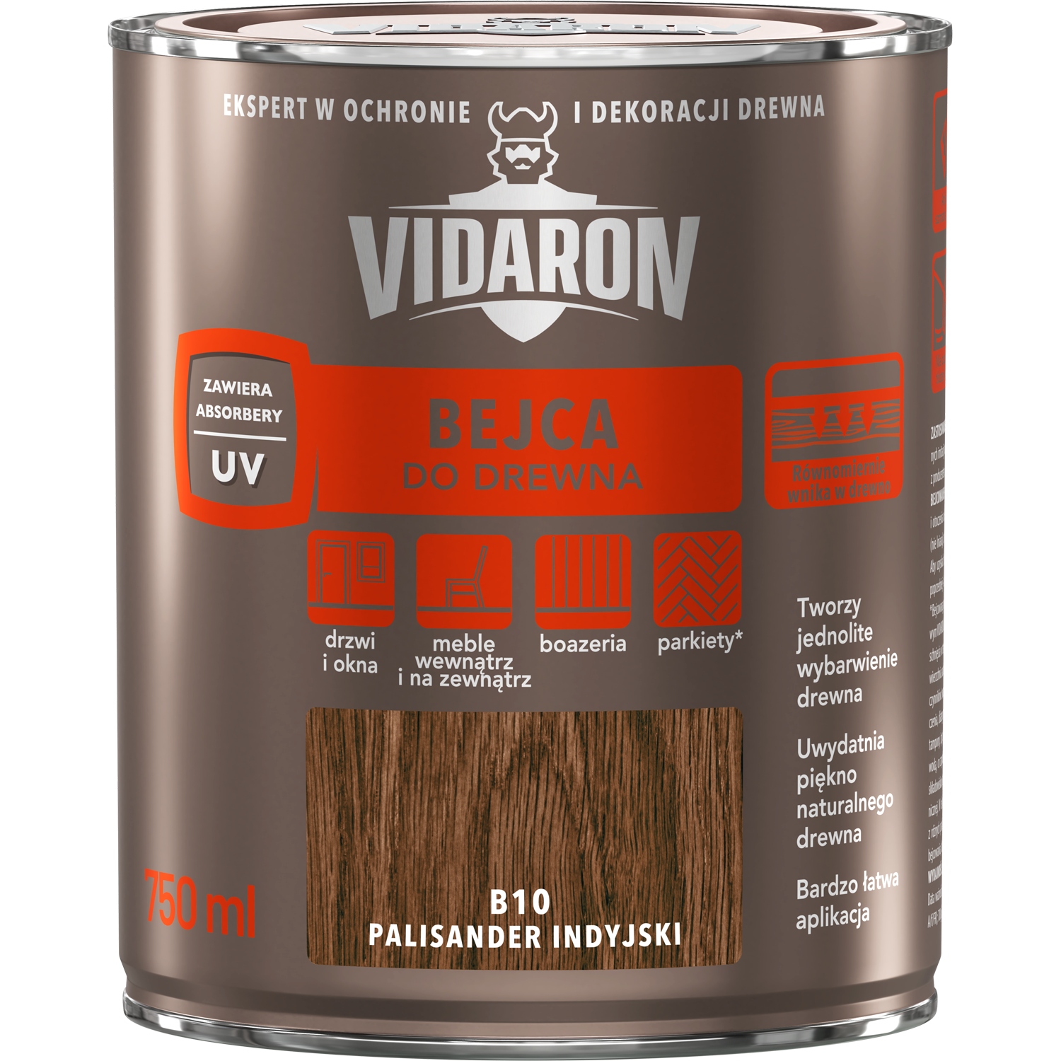

Bejca do drewna Vidaron B10 Palisander 0,75L