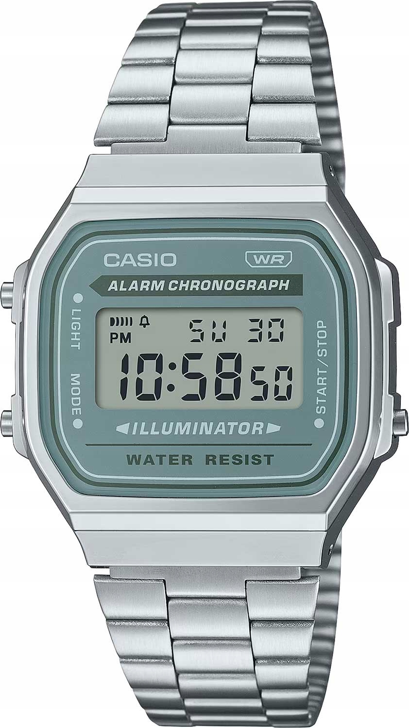 Pánské Hodinky Casio Retro Vintage A168WA-3AYES Krabička