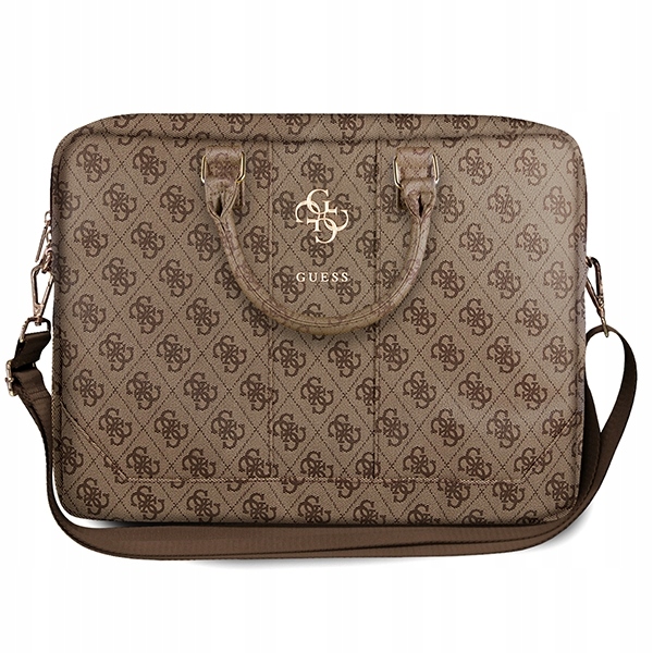 Guess Taška GUCB15G4GFBR 16" bronzová/brown4G Big Logo