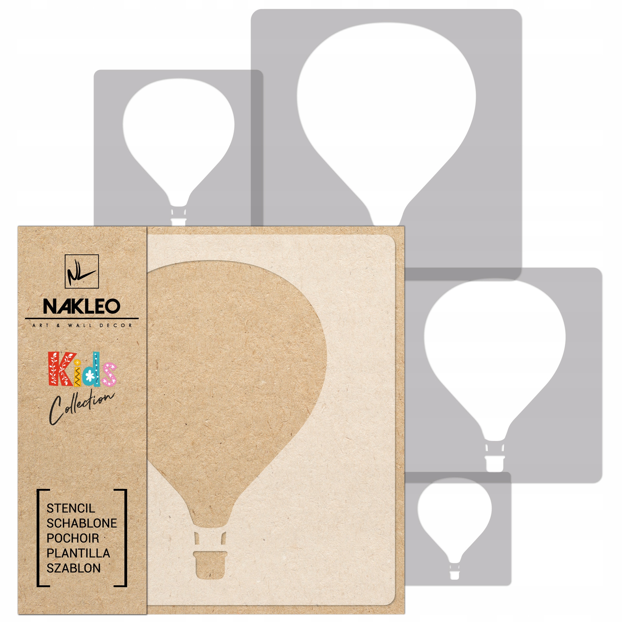 

Szablony Malarskie Wielokrotne 5 szt. // Balony