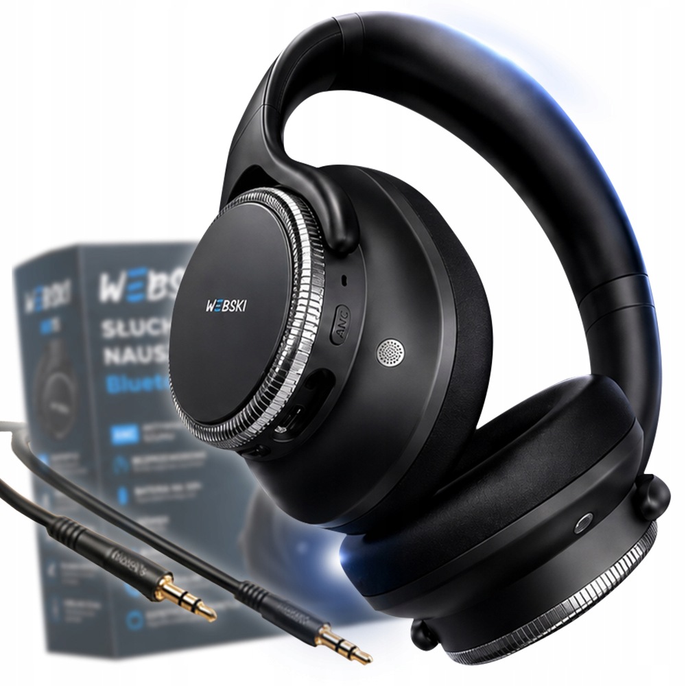 Bezdrátová Sluchátka S Mikrofonem Do Uší Bluetooth 6.0 Anc Webski