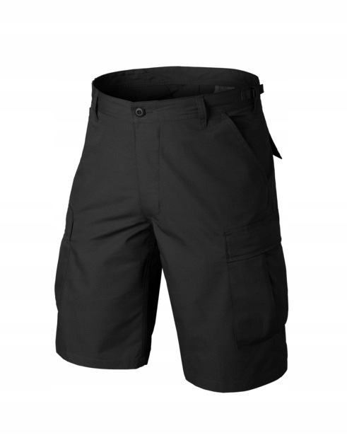 Helikon-Tex Kraťasy Bdu PolyCotton Ripstop černé Xs