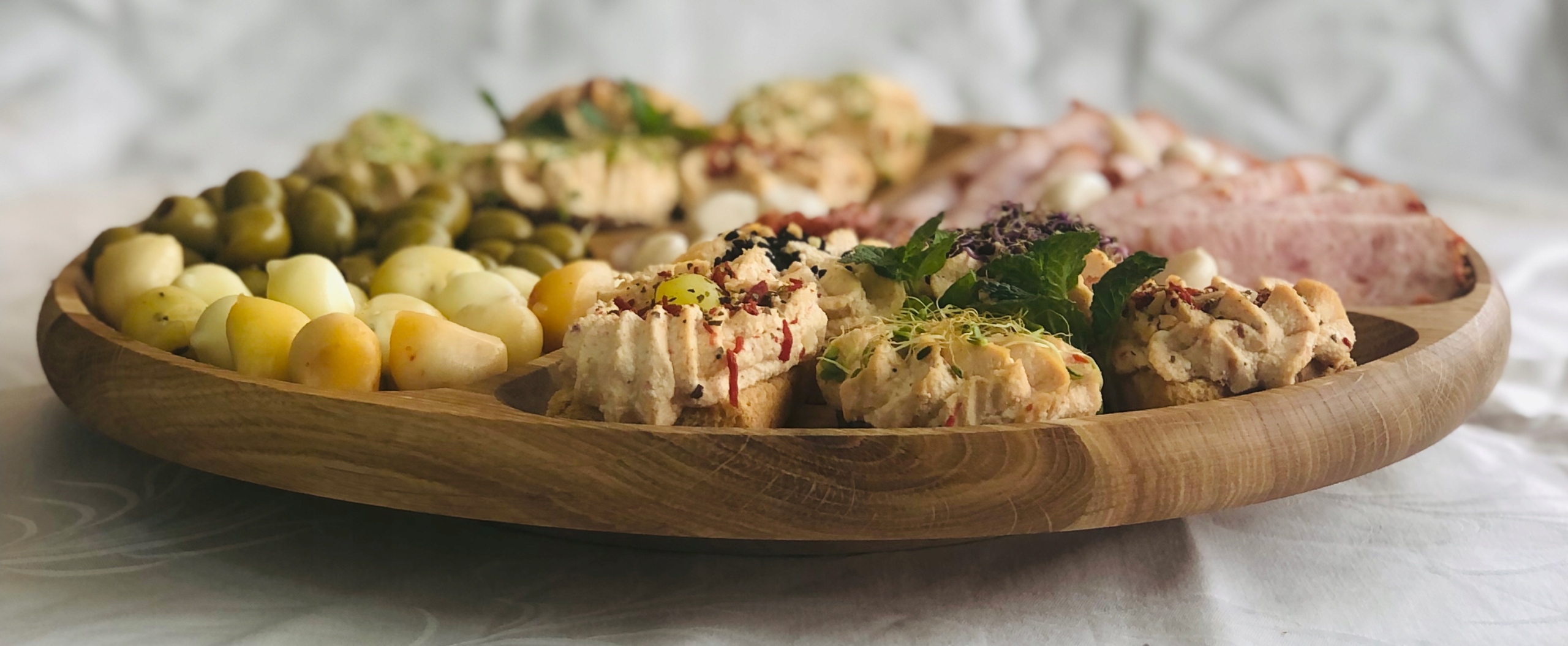 Taca - deska obrotowa do serwowania - drewno DĄB Rodzaj taca