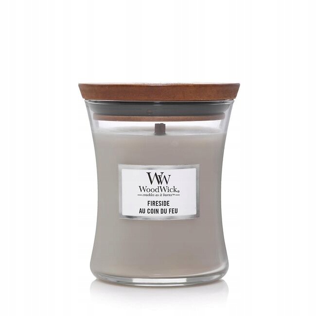 WoodWick Vonná svíčka střední Fireside 275 g