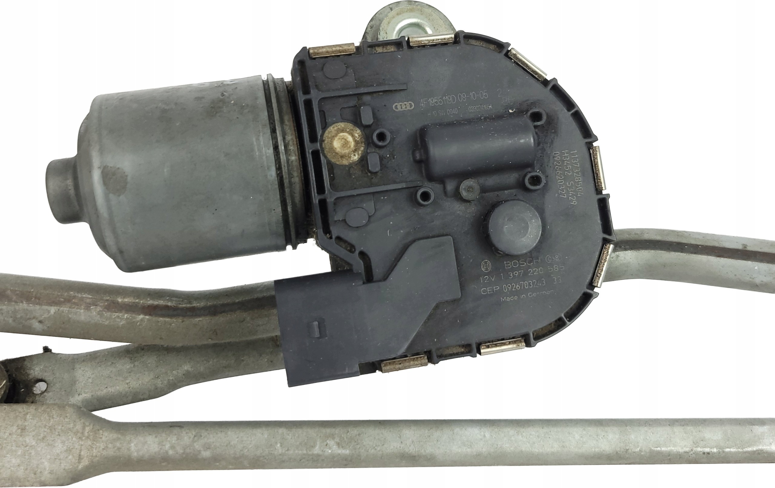 AUDI A6 C6 LIFT wiper mechanism front front mini motor KOMPLET EU