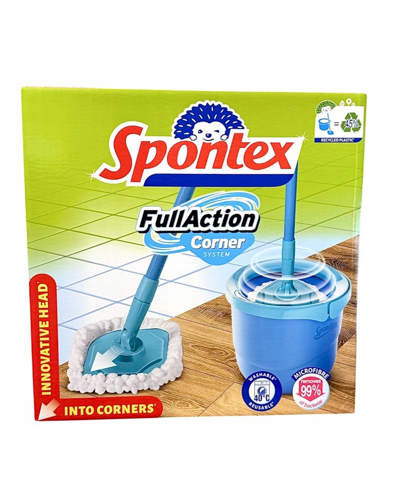 Spontex Full Action Corner System mop