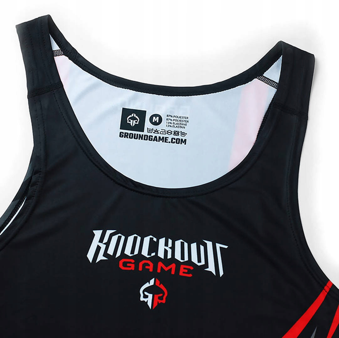 Tank Top bokserski męski treningowy Ground Game Knockout r. L Rozmiar L