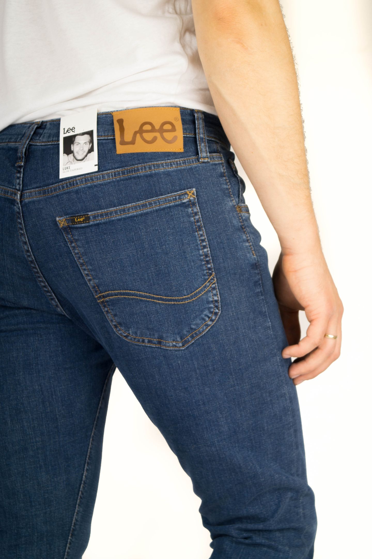 

Lee Luke Slim Mid Stone Wash W34 L30 L719NLWL