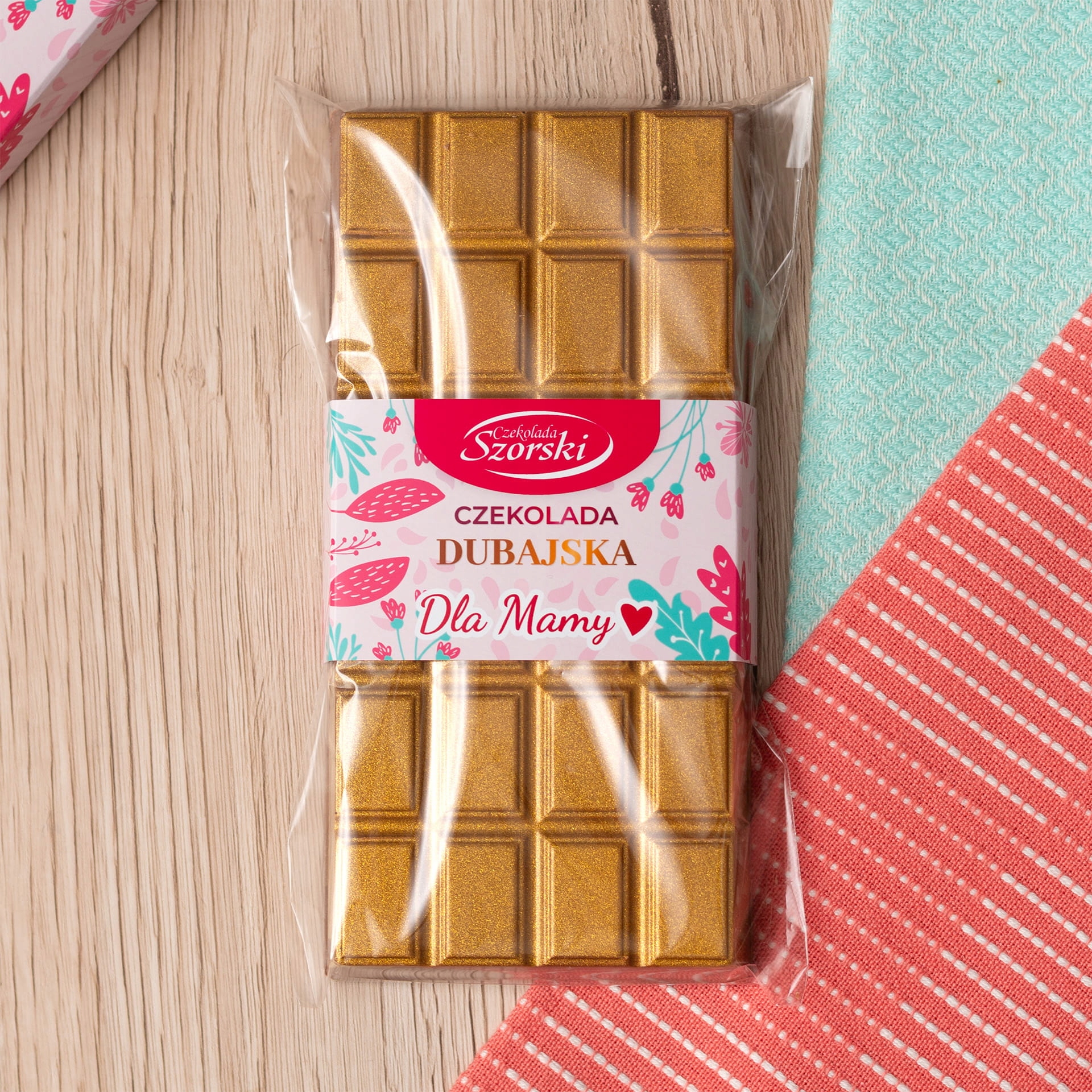 Czekolada Dubajska dla Mamy Dubai Style z pistacjami 190 g