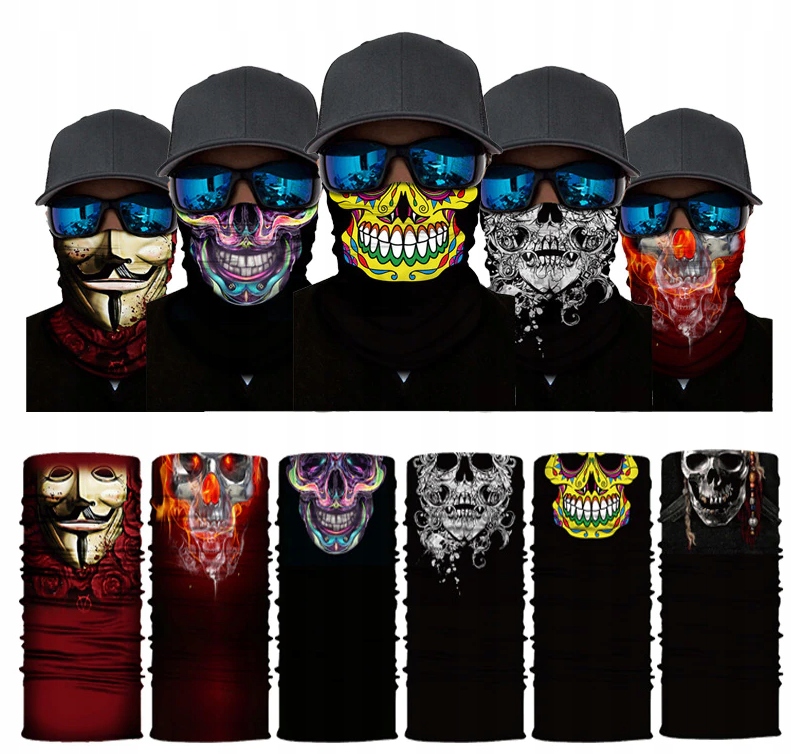 

Chusta Wielofunkcyjna Bandana Komin Na Szyję