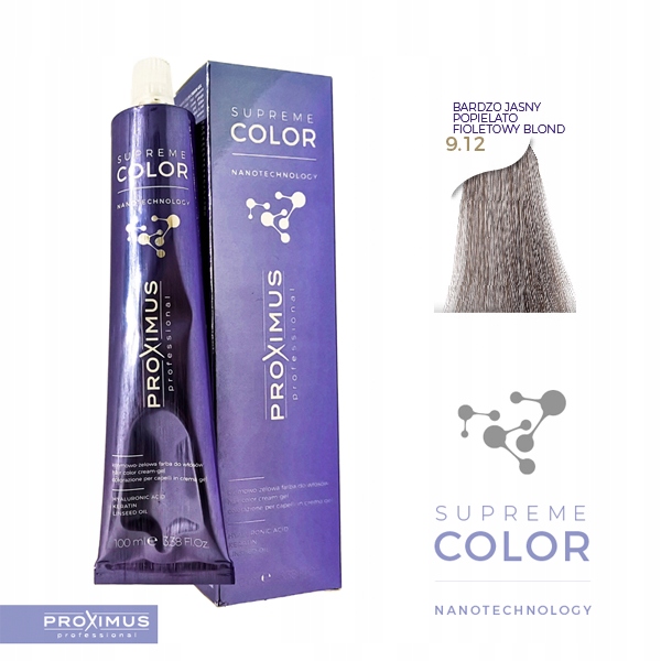 

Proximus Supreme Color Nanotechnology Farba 9,12