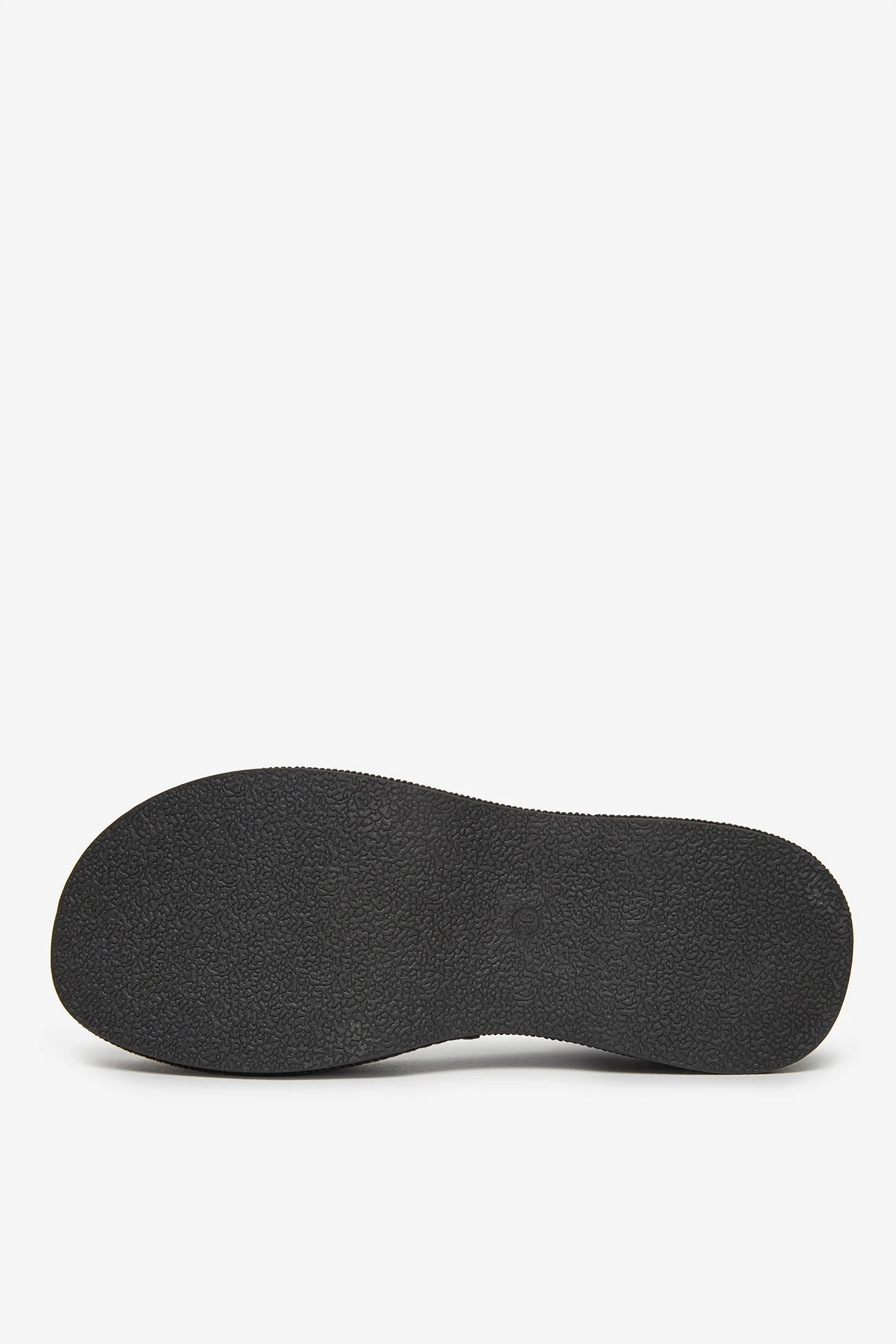 Deezee Damskie Sandały na platformie niskie czarny koturn