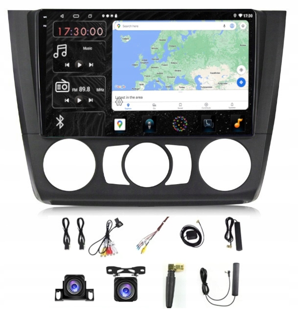 Rádio Navigácia Carplay Gps Android Bmw 1 E81/E82/E87/E88 64GB Sim