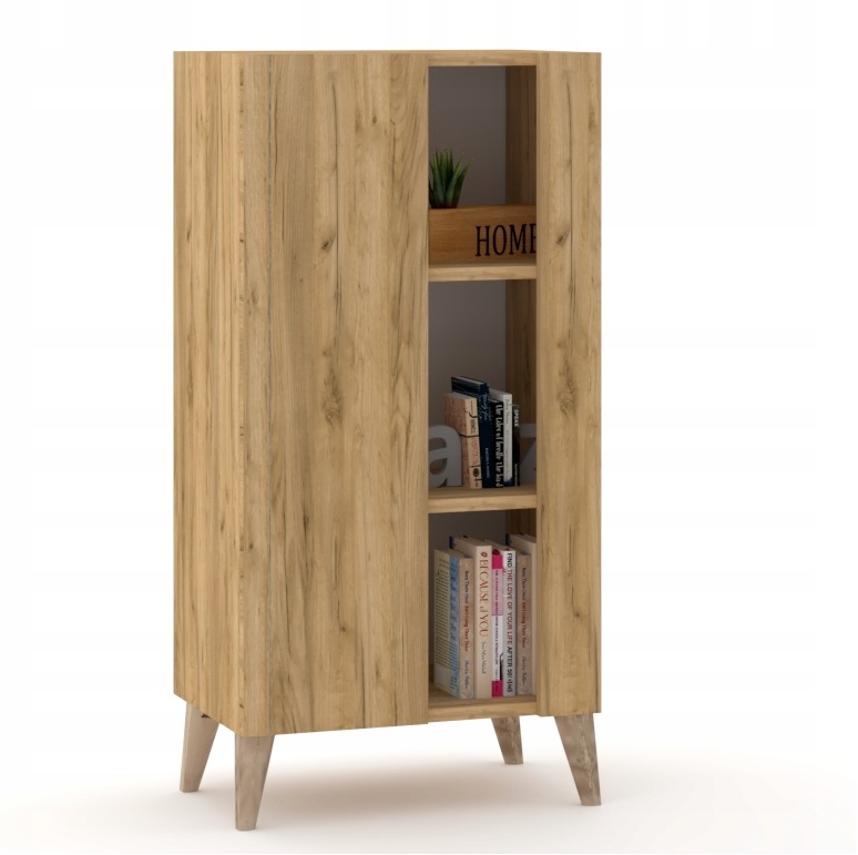 

Witryna Szafka Komoda Skandynawska Nogi Dąb Craft