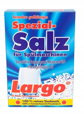 

Largo Niemiecka Sól Do Zmywarek, Granulowana 1,2KG