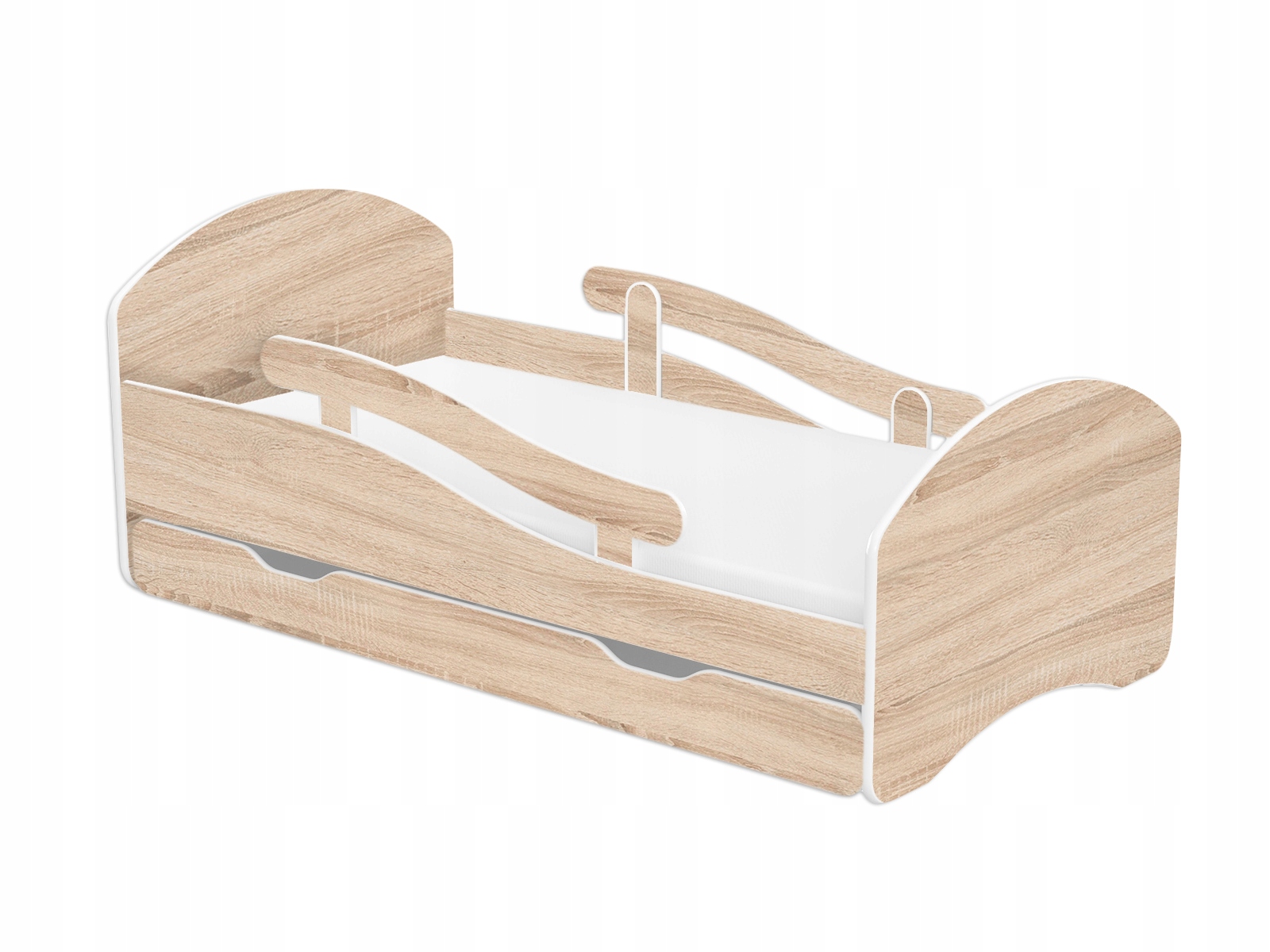 Łóżko dziecięce LEO 160x80 sonoma