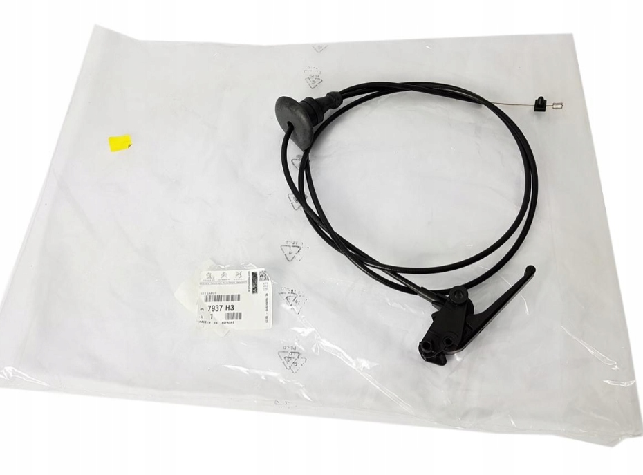 7937H3 - ТРОС ОТКРЫВАНИЯ КАПОТА PEUGEOT 307 2001-2005 OE