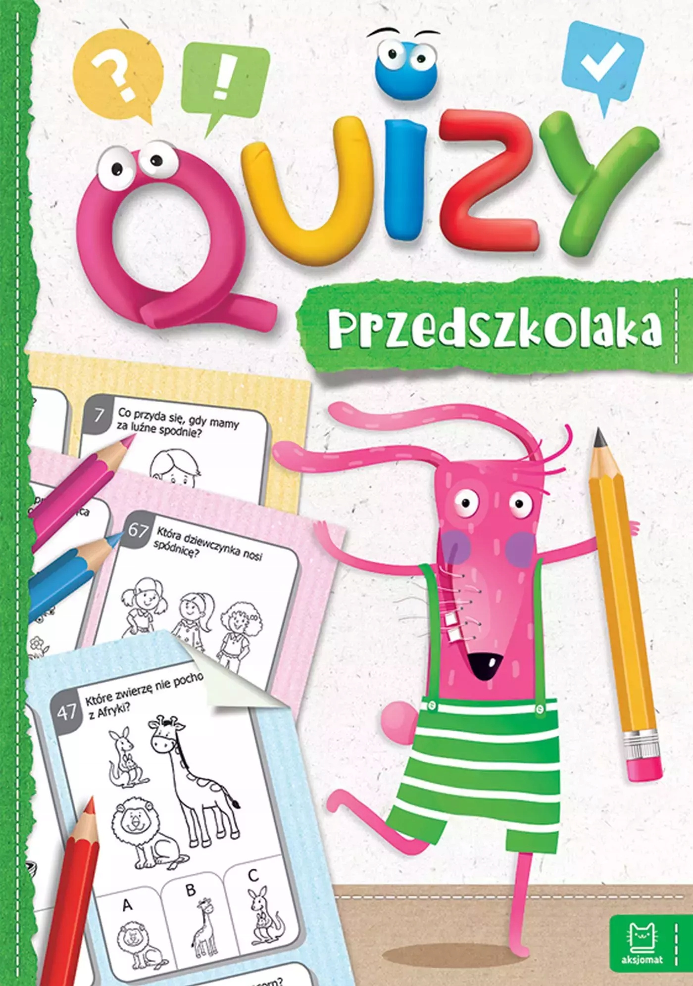 Quizy przedszkolaka cz.1 zielone. Aksjomat