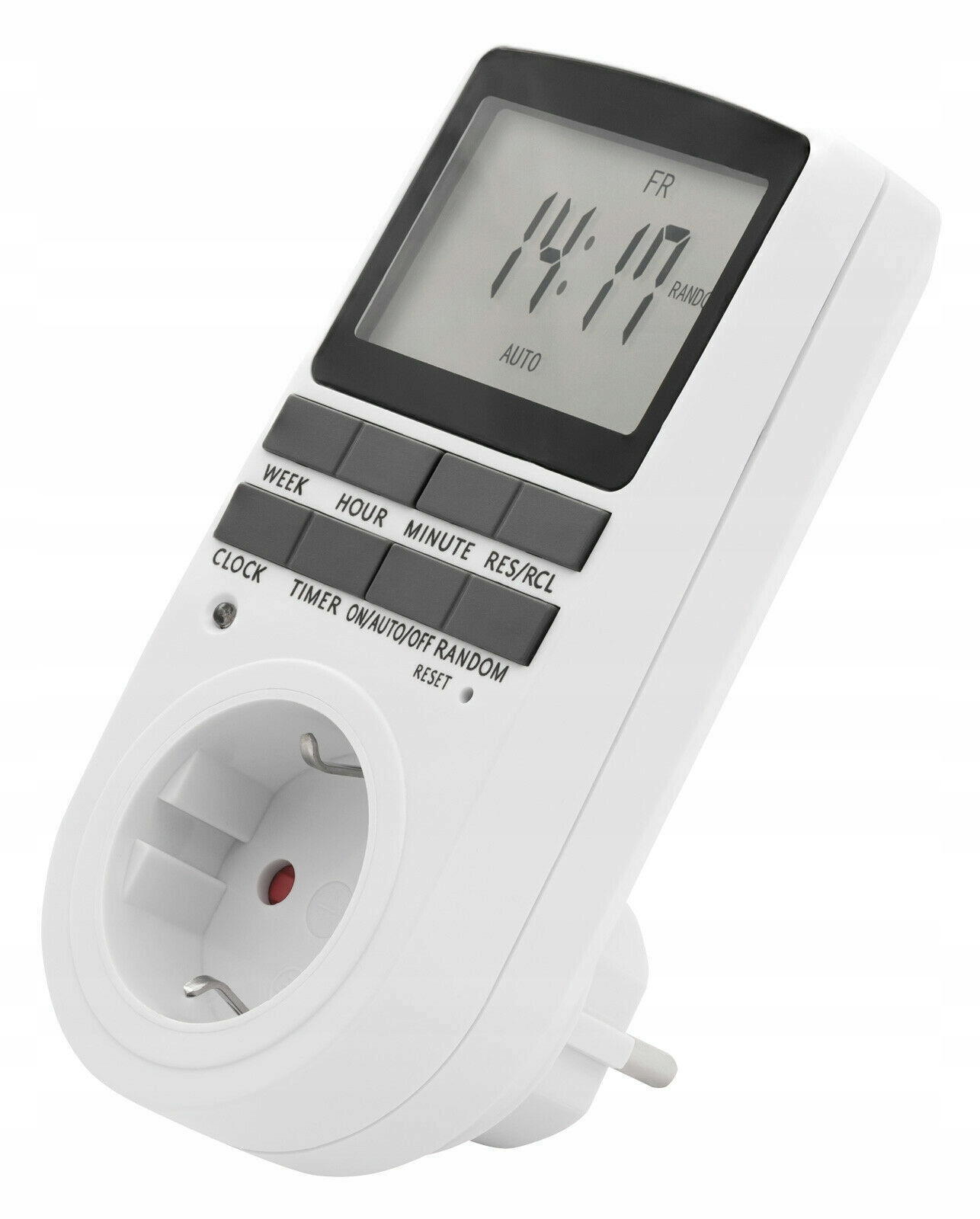 

Wyłącznik Czasowy Gniazdko Timer Oszczędność Prądu