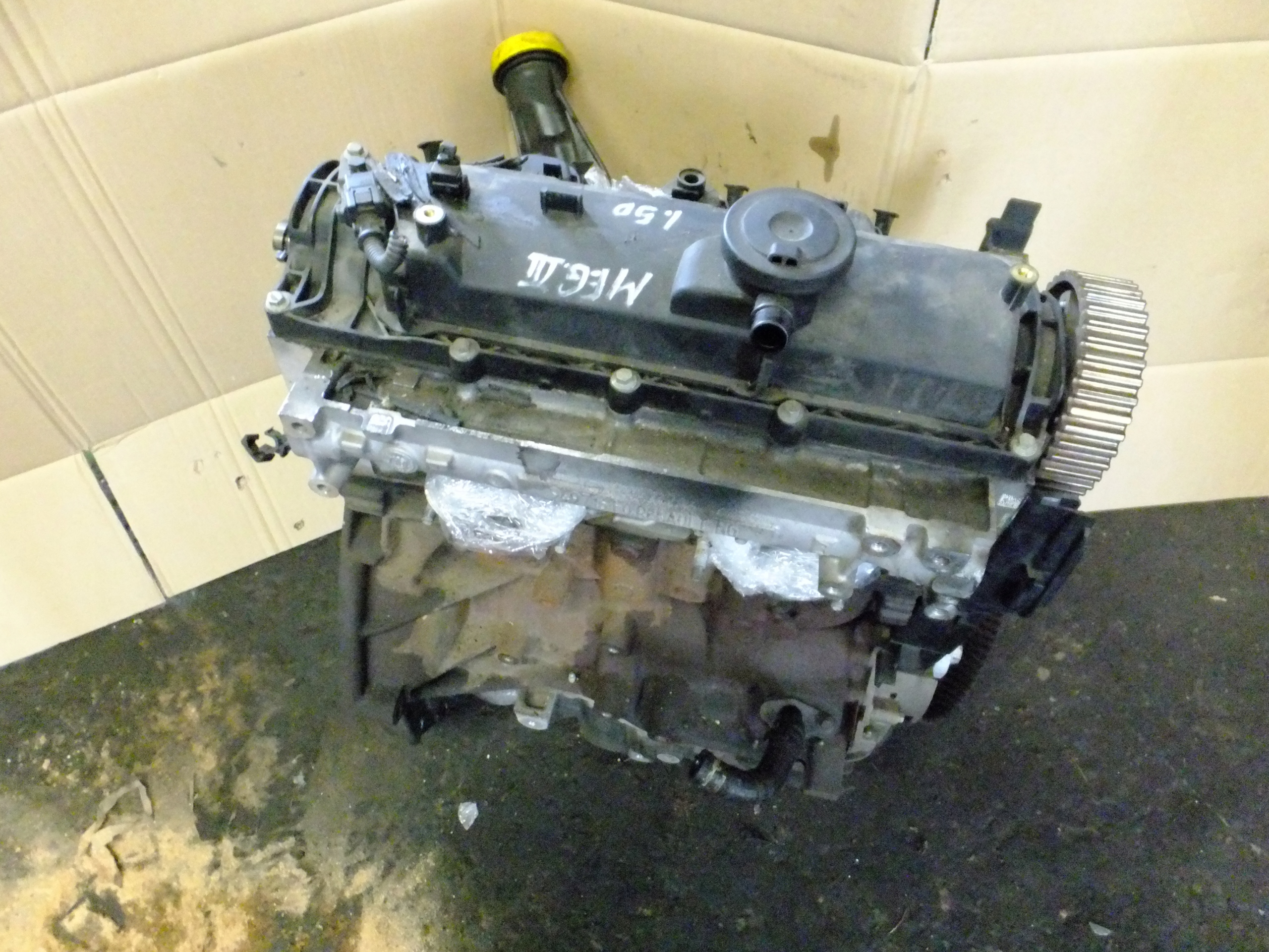 engine renault megane III 1,5 dci 2010r K9KJ836