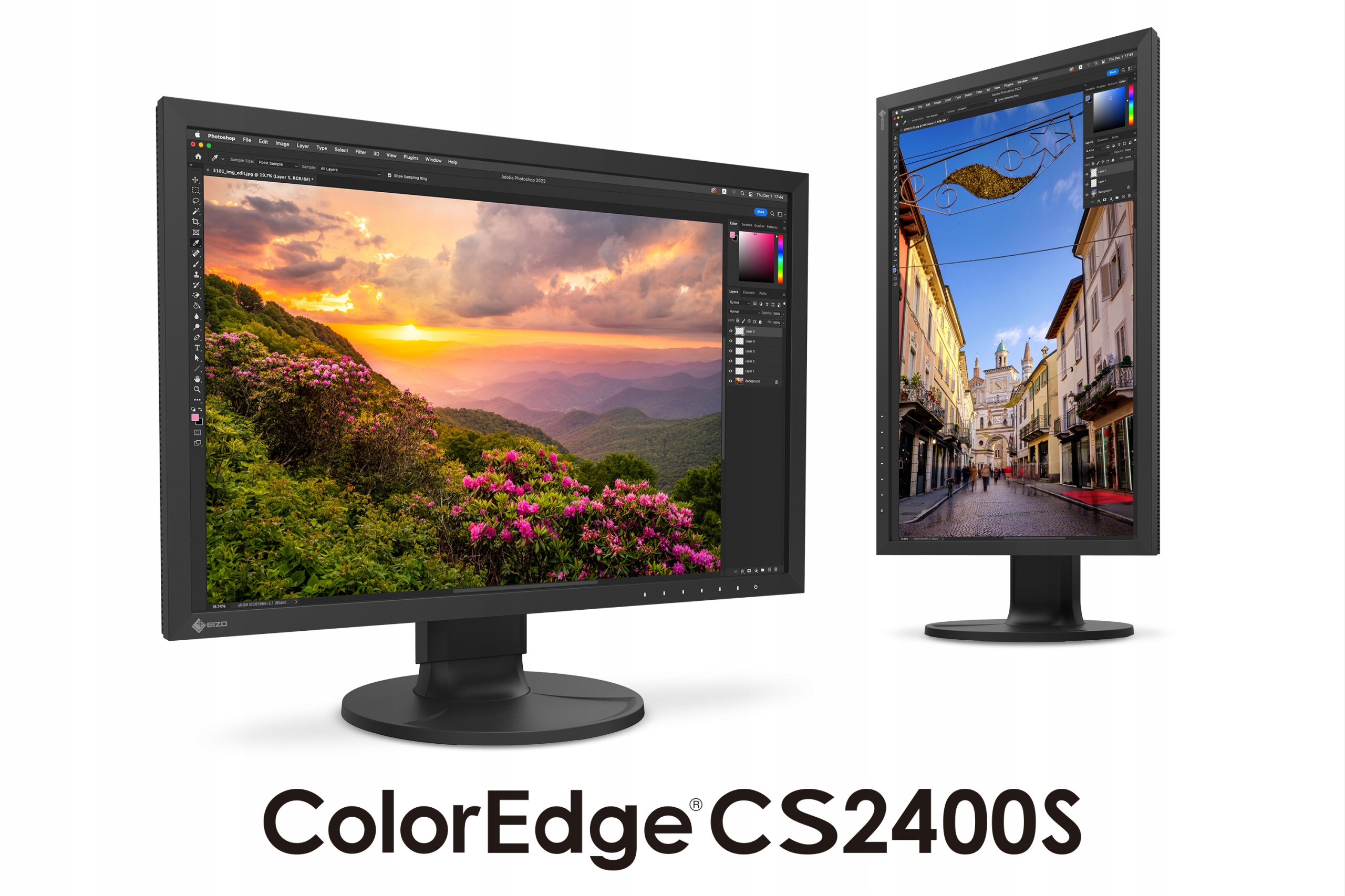 Monitor Eizo ColorEdge CS2400S AdobeRGB skalibrowany 24 cale Usb-c