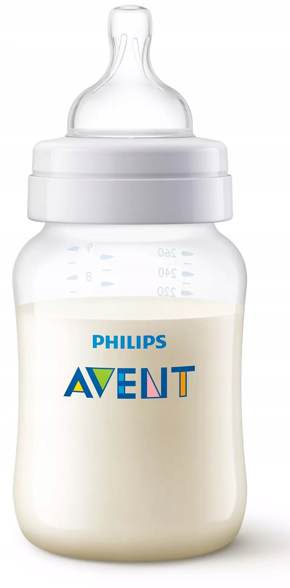 AVENT BUTELKA ANTYKOLKOWA CLASSIC ANTI-COLIC 260 ML Pojemność 260 ml