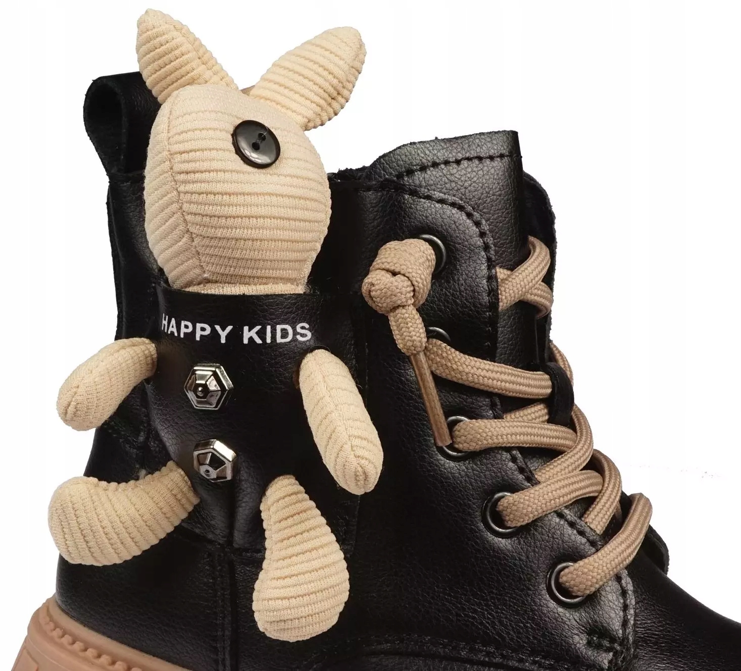 Dziecięce buty zimowe Apawwa CND741BLPI Kolor dodatkowy beżowy