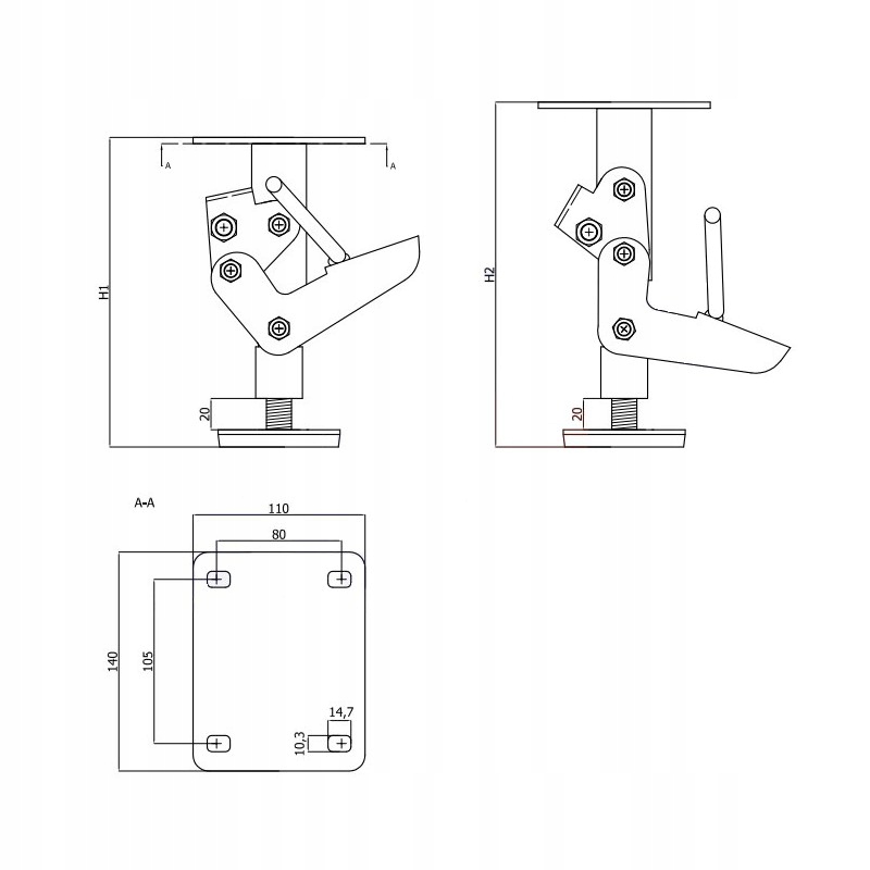 STOPA BLOKUJĄCA do kół fi 200 EAN (GTIN) 8012916780107