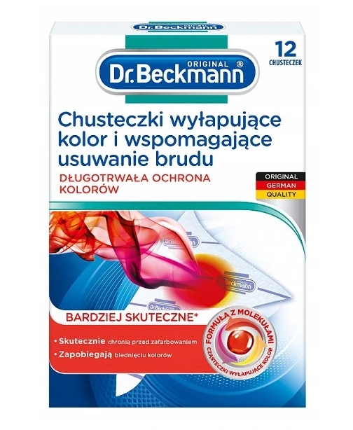 

Odplamiacz chusteczki Dr Beckmann