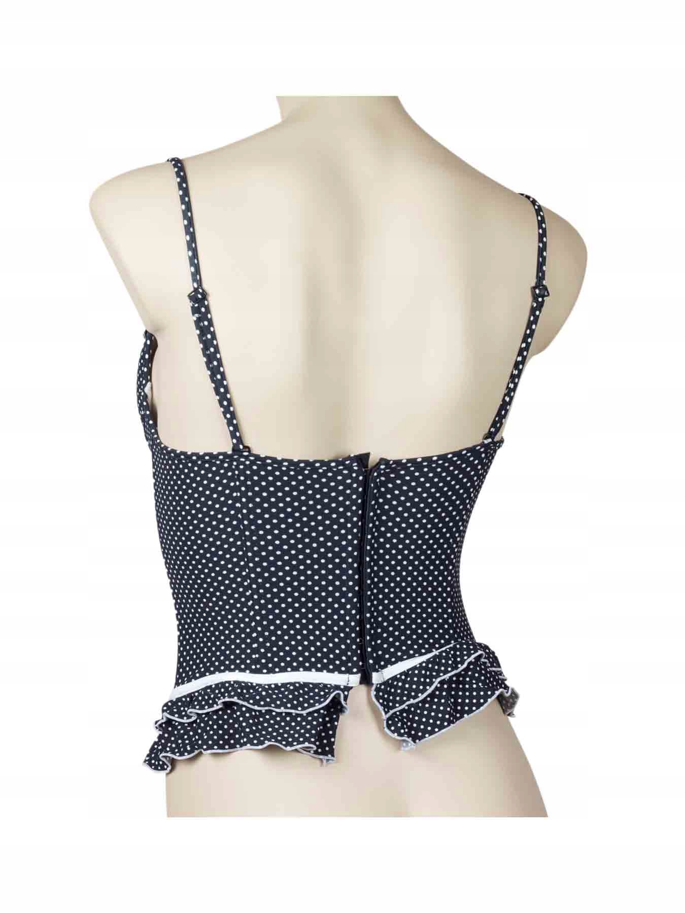 Top bustier Naory Punta Spadil S Kolor czarny