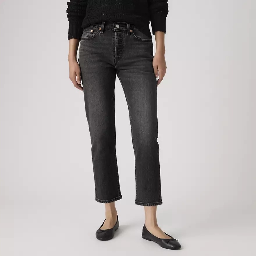 Levi's Dámské Černé Džíny S Vysokým Pasem Casual 26/30 7CA
