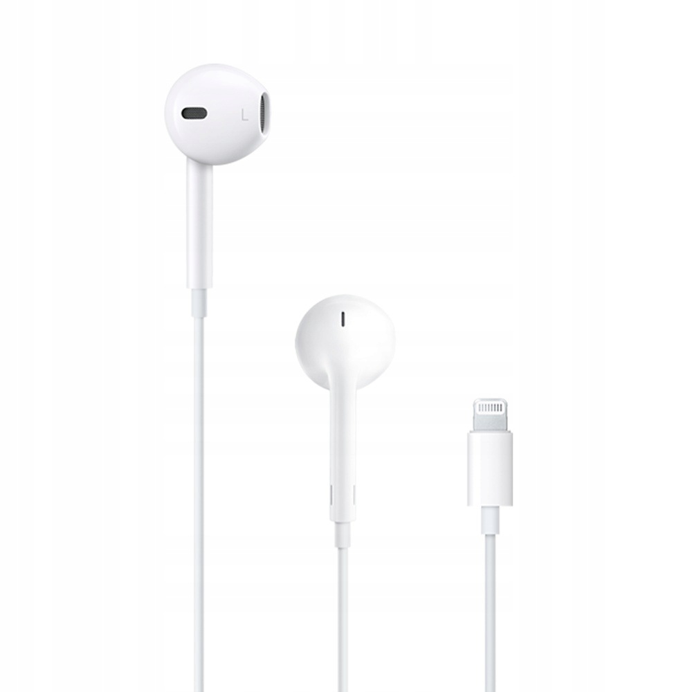 Oryginalne słuchawki Apple Lightning Audio MMTN2ZM/A Stereo Hf (Bulk)