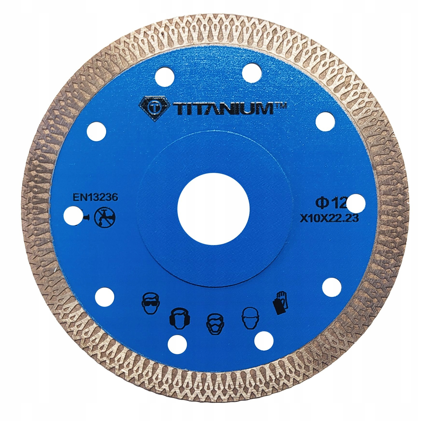 

Tarcza diamentowa 125mm do gresu ceramiki Titanium