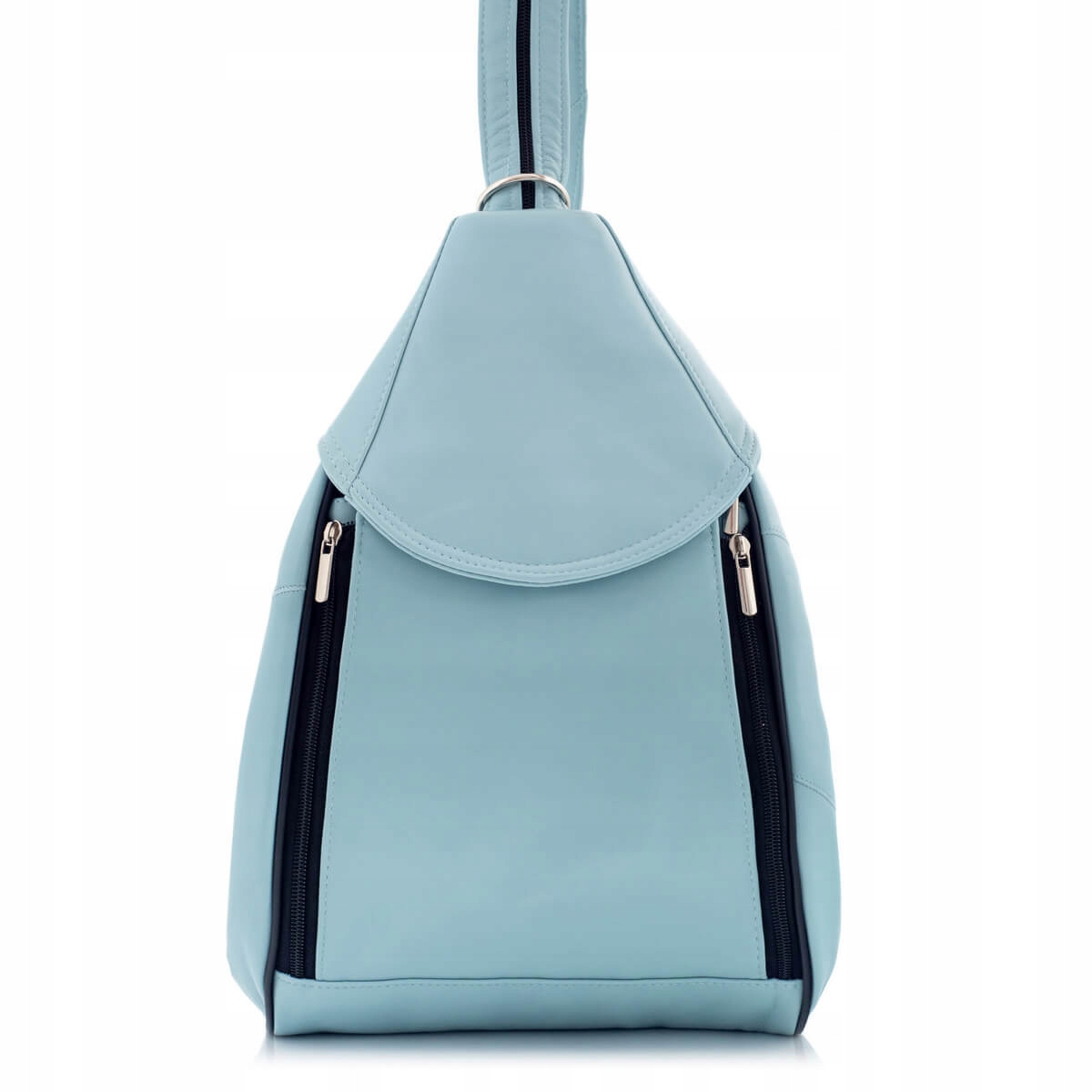 

Błękitny Plecak Damski do Pracy Belveder