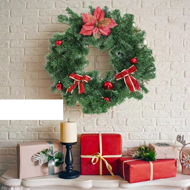 GIRLANDA ŚWIĄTECZNA CHOINKOWA OZBDOBA DEKORACJA ŁAŃCUCH ZIELONA GĘSTA 2,7m Marka Karwil