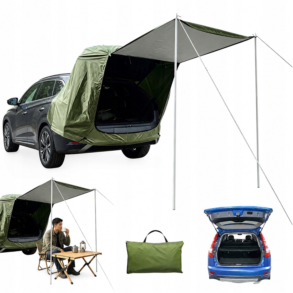 Stan 120 x 120 cm na zadní klapku Suv, voděodolný s moskytiéra