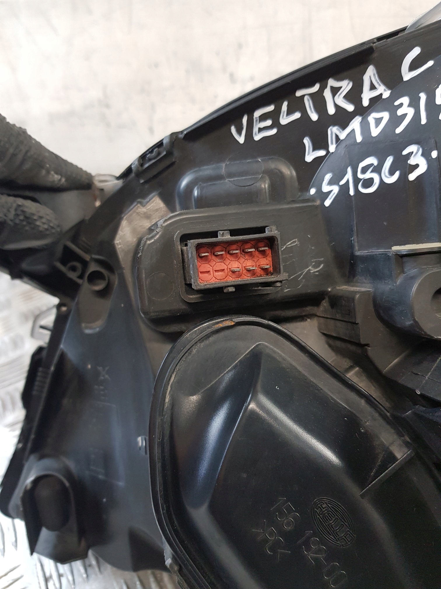 light right front 15588800 OPEL VECTRA C 03R