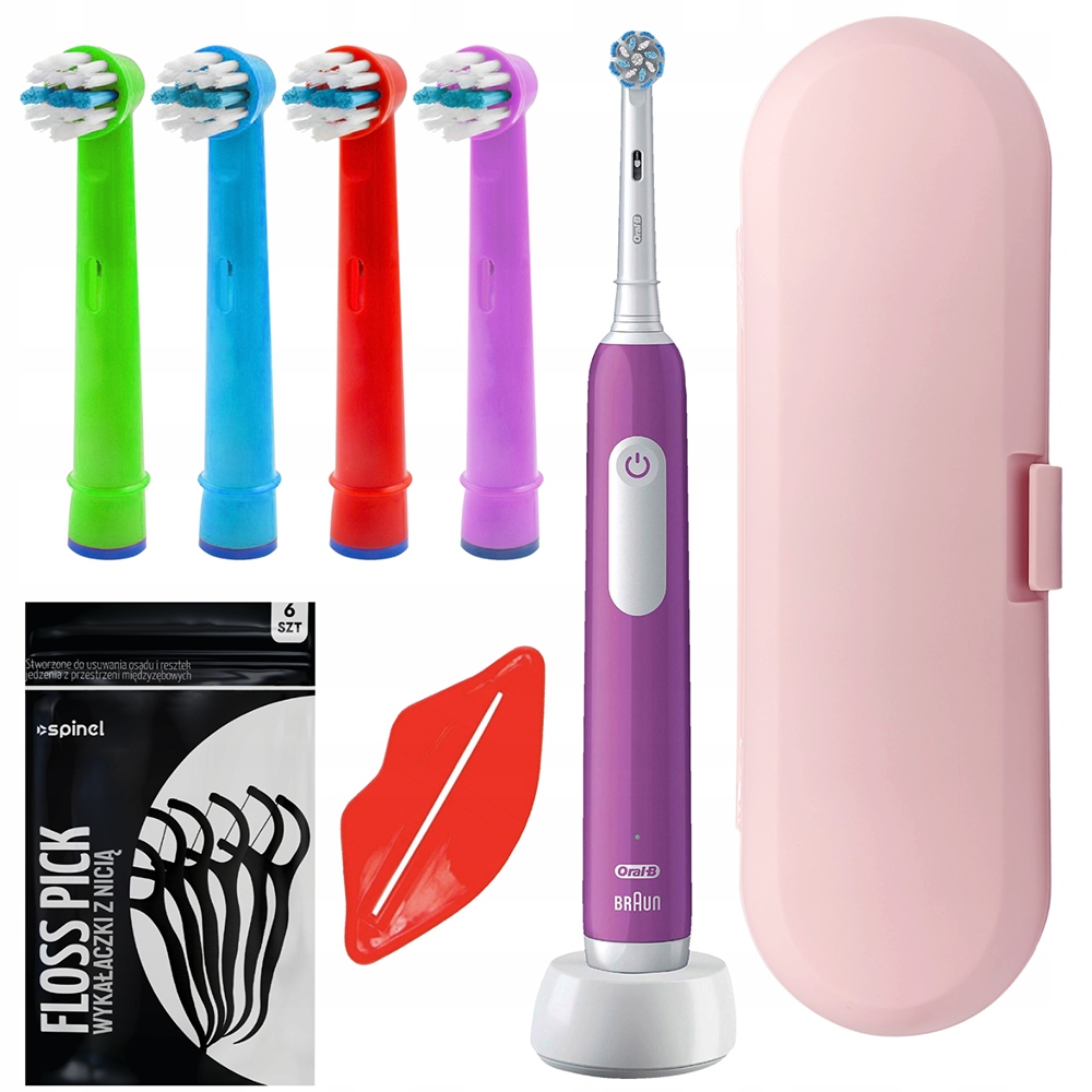 Oral-B Pro Junior elektryczna szczoteczka do zębów Fioletowa — miniatura 11