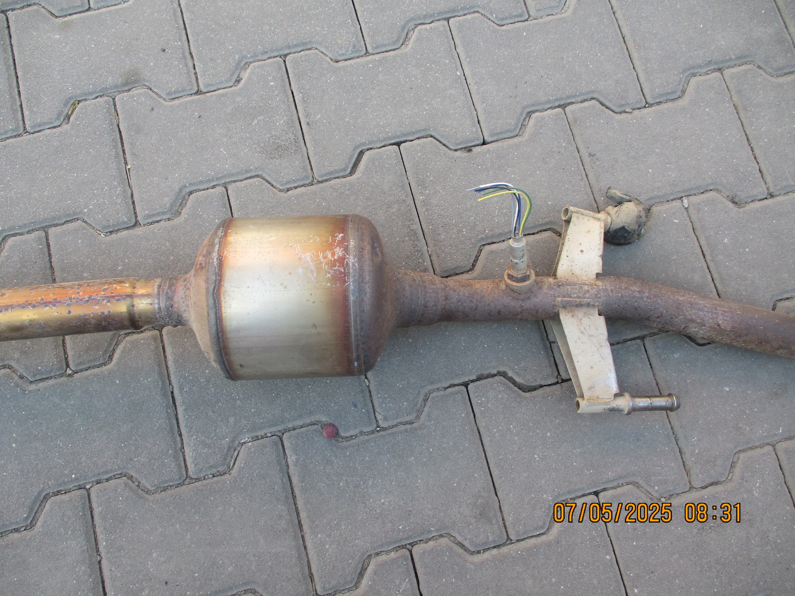 muffler, exhaust CITROEN C3 III 20R 1,5HDI