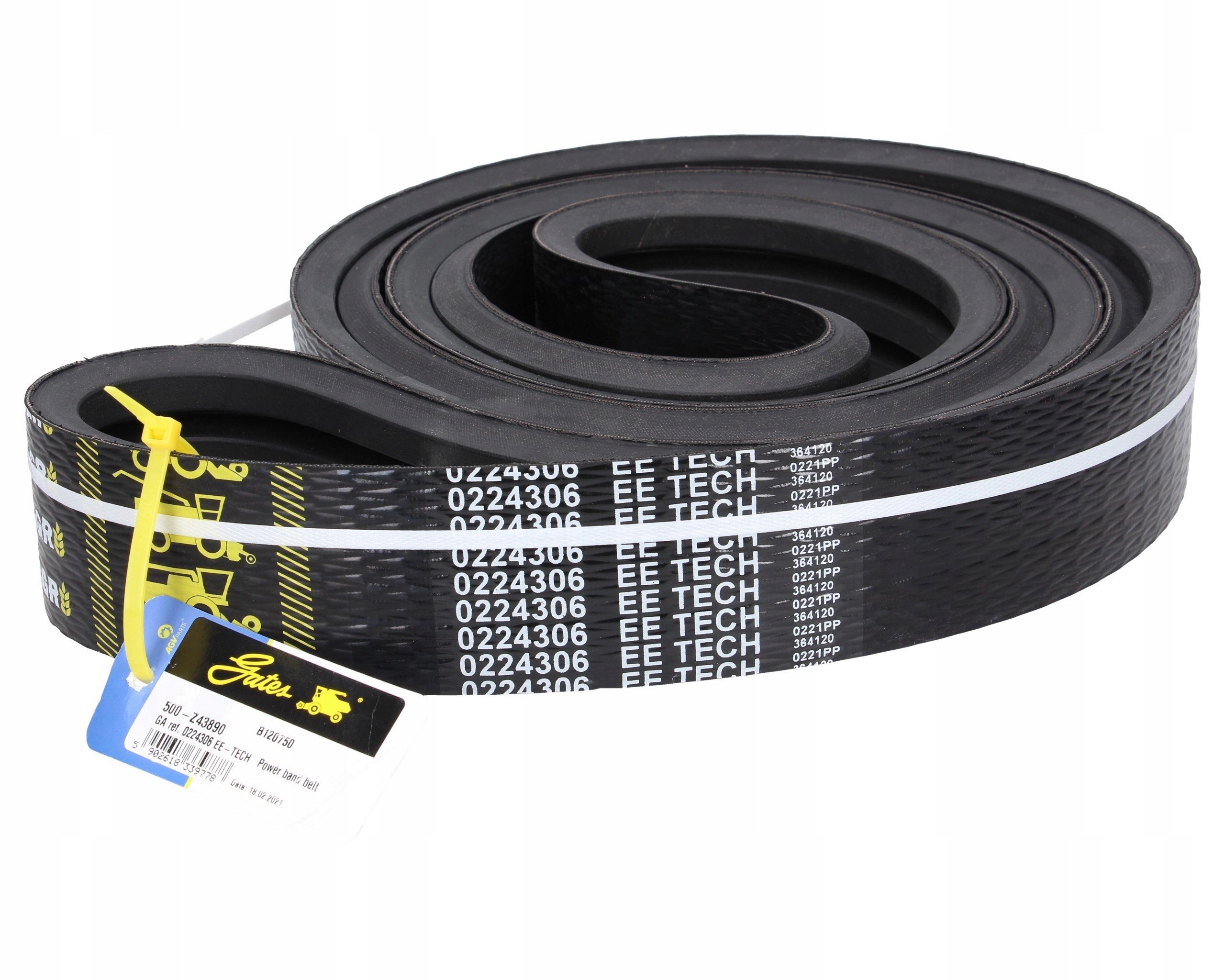 Klínový řemen 3HBx3510 John Deere Z43890 Gates Agri