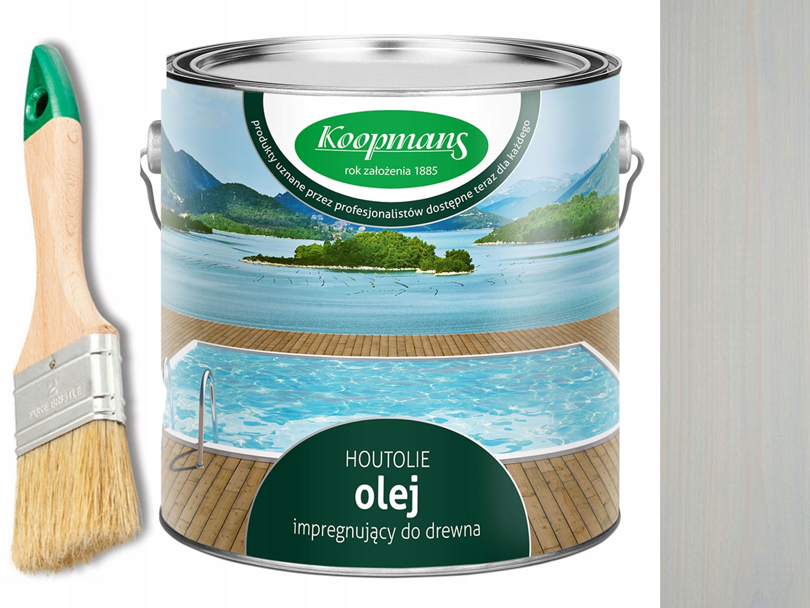 Olej na Terasu Houtolie 2,5L Šedý Pařížský 030